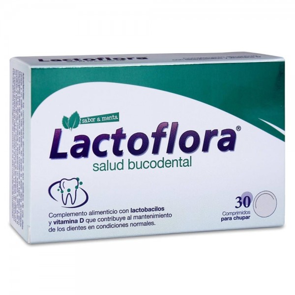 lactoflora-salud-bucodental-menta-30-comprimidos