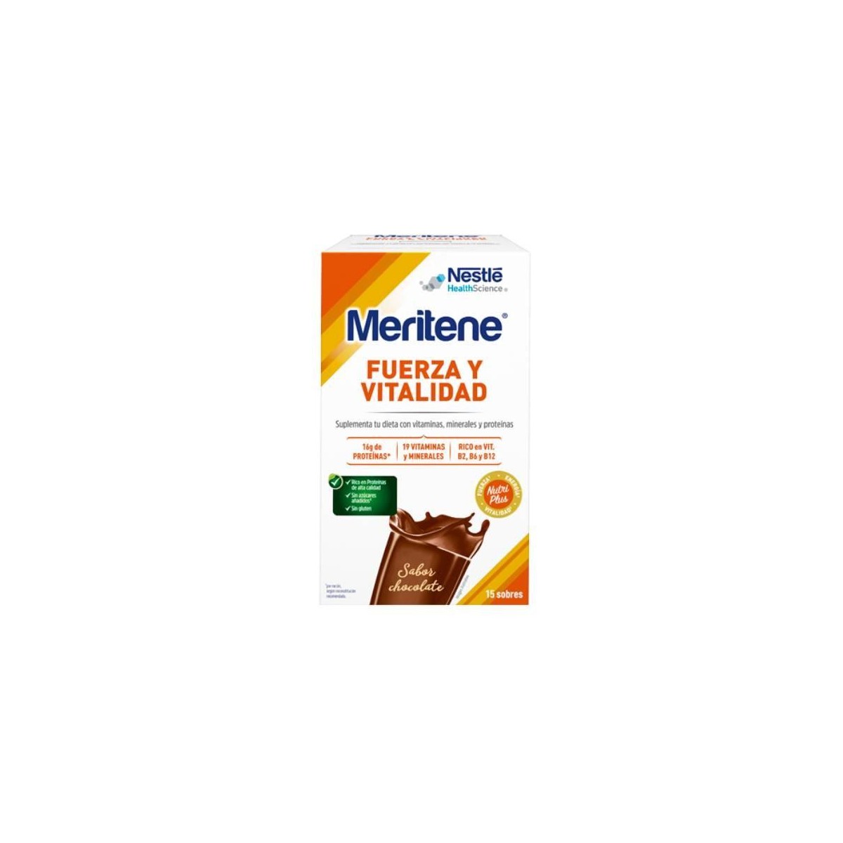 Meritene Fuerza Y Vitalidad Batido 15 Sobres...