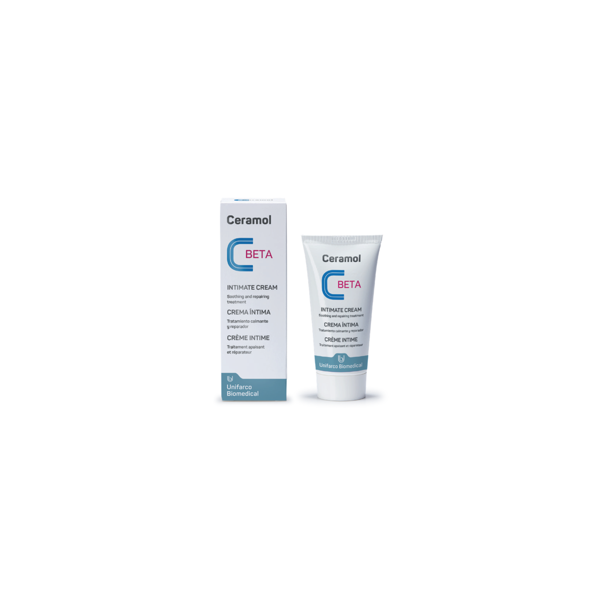 Ceramol Beta Crema Intima Calmante y Reparadora...