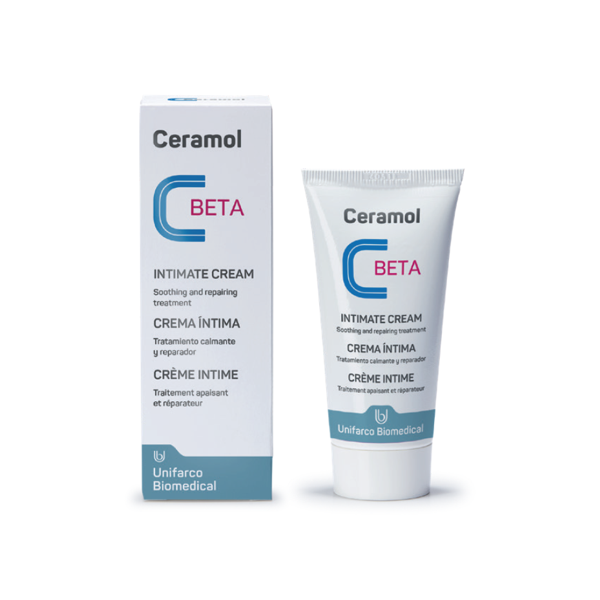 Ceramol Beta Crema Intima Calmante y Reparadora 50 mL