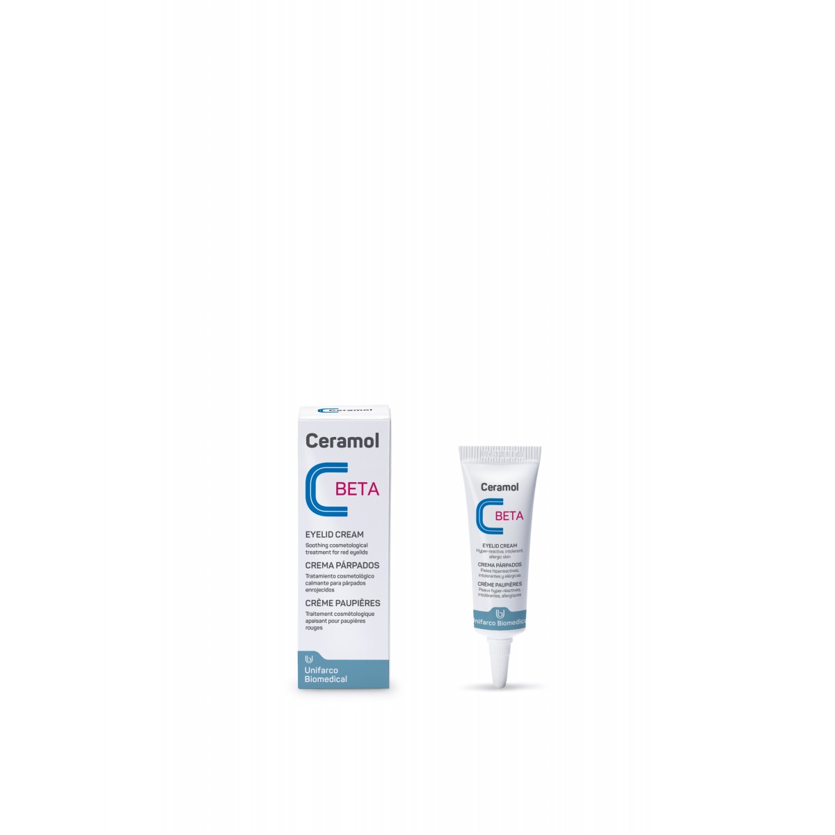 Ceramol Beta Crema Parpados Tubo 10 ml