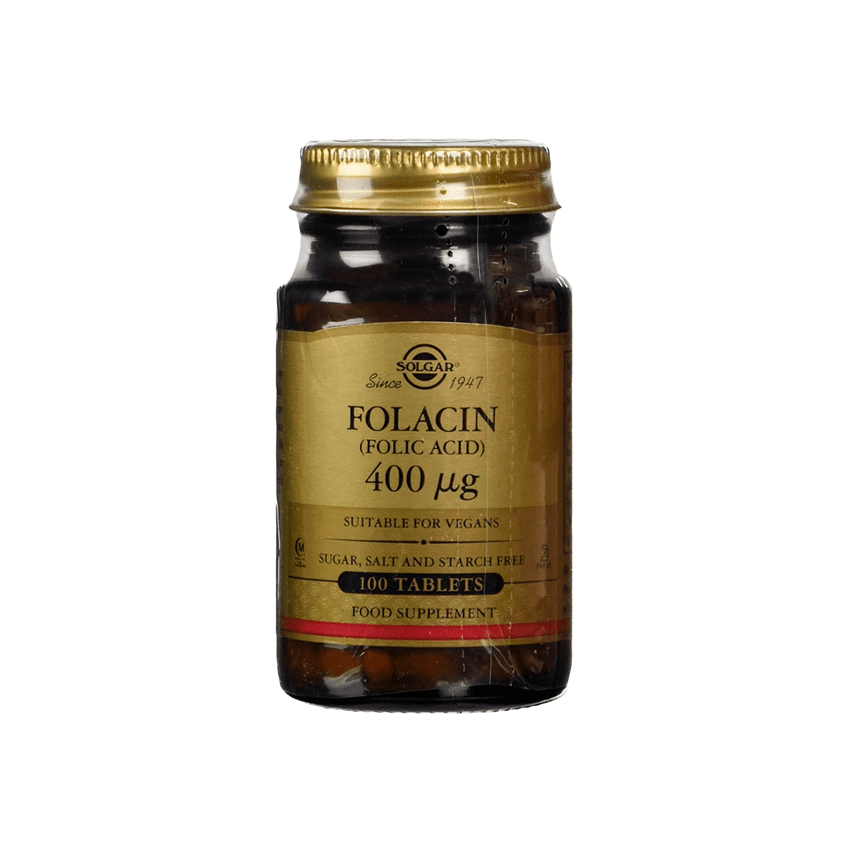 Solgar Folacin 400 Mg 100 Comprimidos