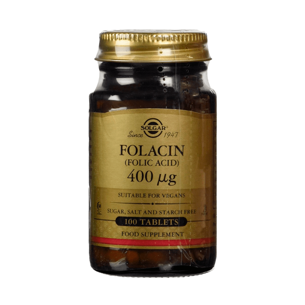 Solgar Folacin 400 Mg 100 Comprimidos