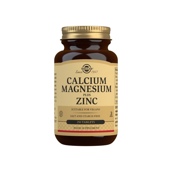 Solgar Calcio Magnesio Plus con Zinc 100 Comprimidos
