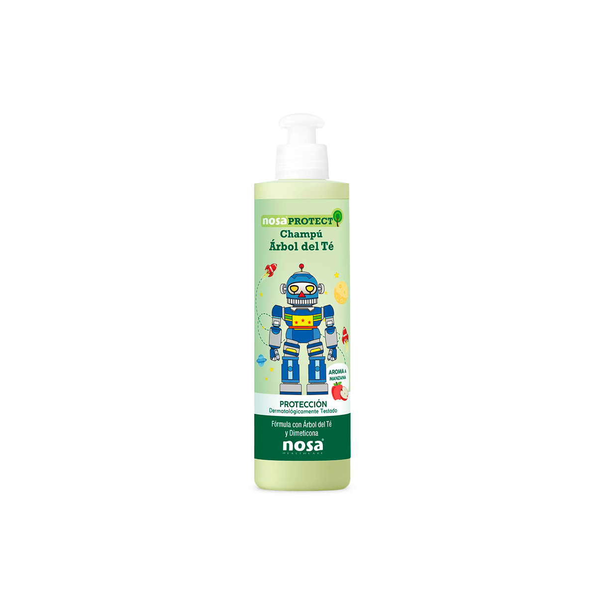 Nosa Champú Arbol del Té Verde 1 Envase 250 Ml...