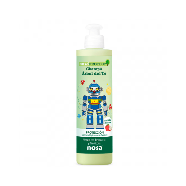 Nosa Champú Arbol del Té Verde 1 Envase 250 Ml Manzana