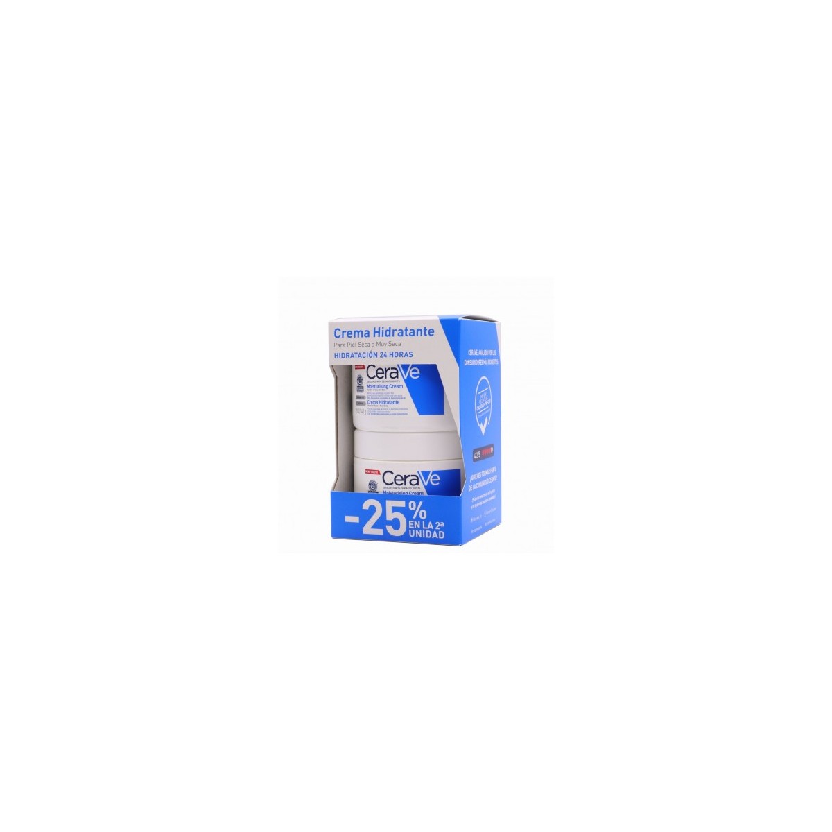 Cerave Duplo Crema Hidratante 340 Gr