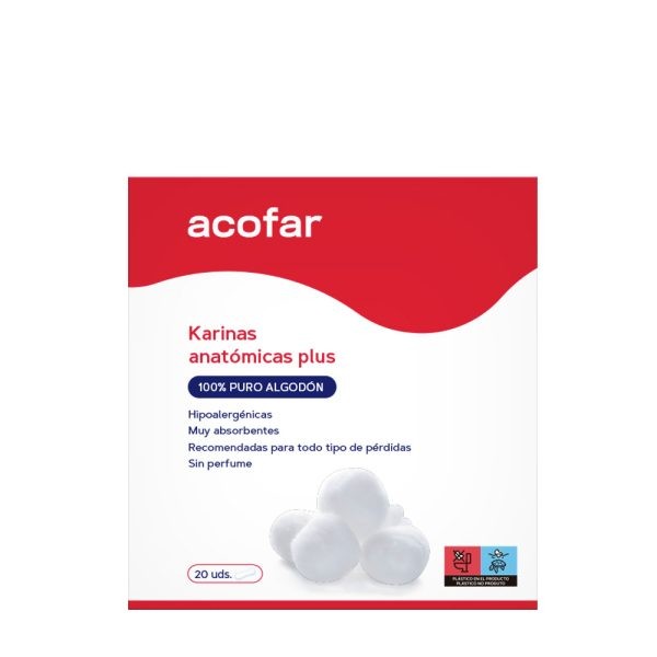 Compresas Karinas Algodon 20