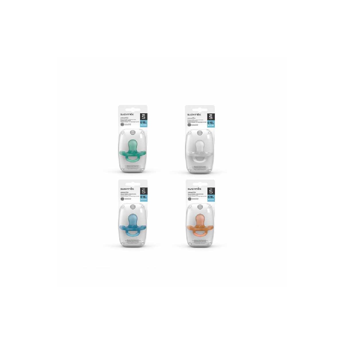 Suavinex Chupete Silicona Fisiológica SX PRO 6-18m