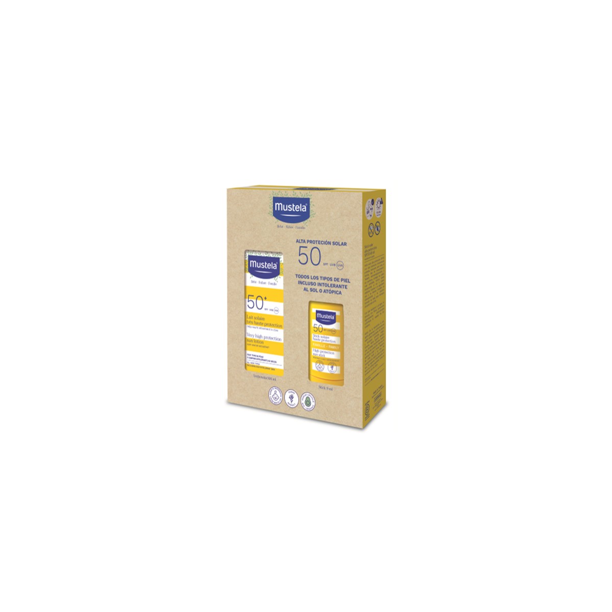 Mustela Protector Solar SPF50+ Leche 100 ml +...