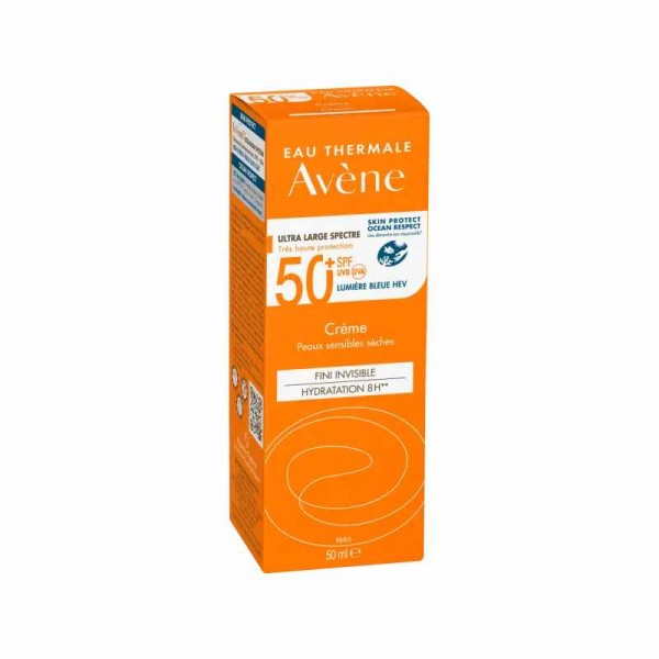 Avene SPF 50+ Crema muy alta Proteccion sin Perfume 50 ml
