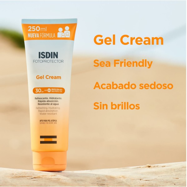 Isdin Fotoprotector Gel Crema 200 ml SPF 30