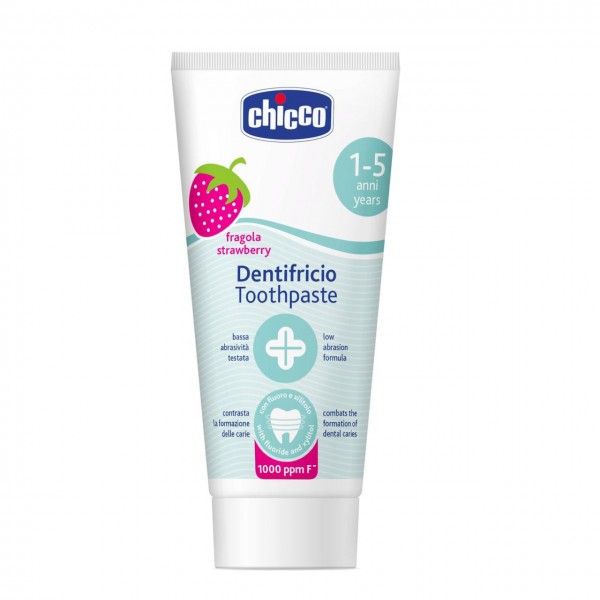 Chicco Pasta Dental 1-5 años Fresa 2 x 50 ml