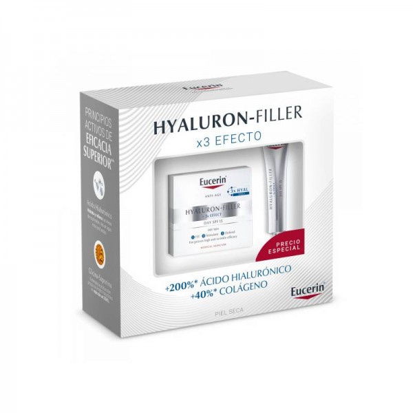 Eucerin Pack Hyaluron Filler Piel Seca Dia 15 FPS +...