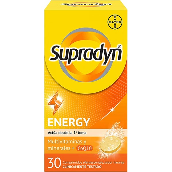 Supradyn Activo 30 Comprimidos Efervescentes