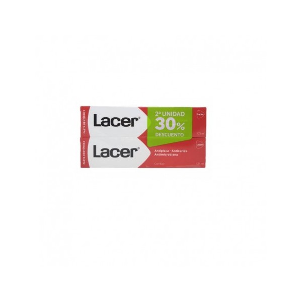 Lacer Pasta Dentífrica 2 x 125 ml