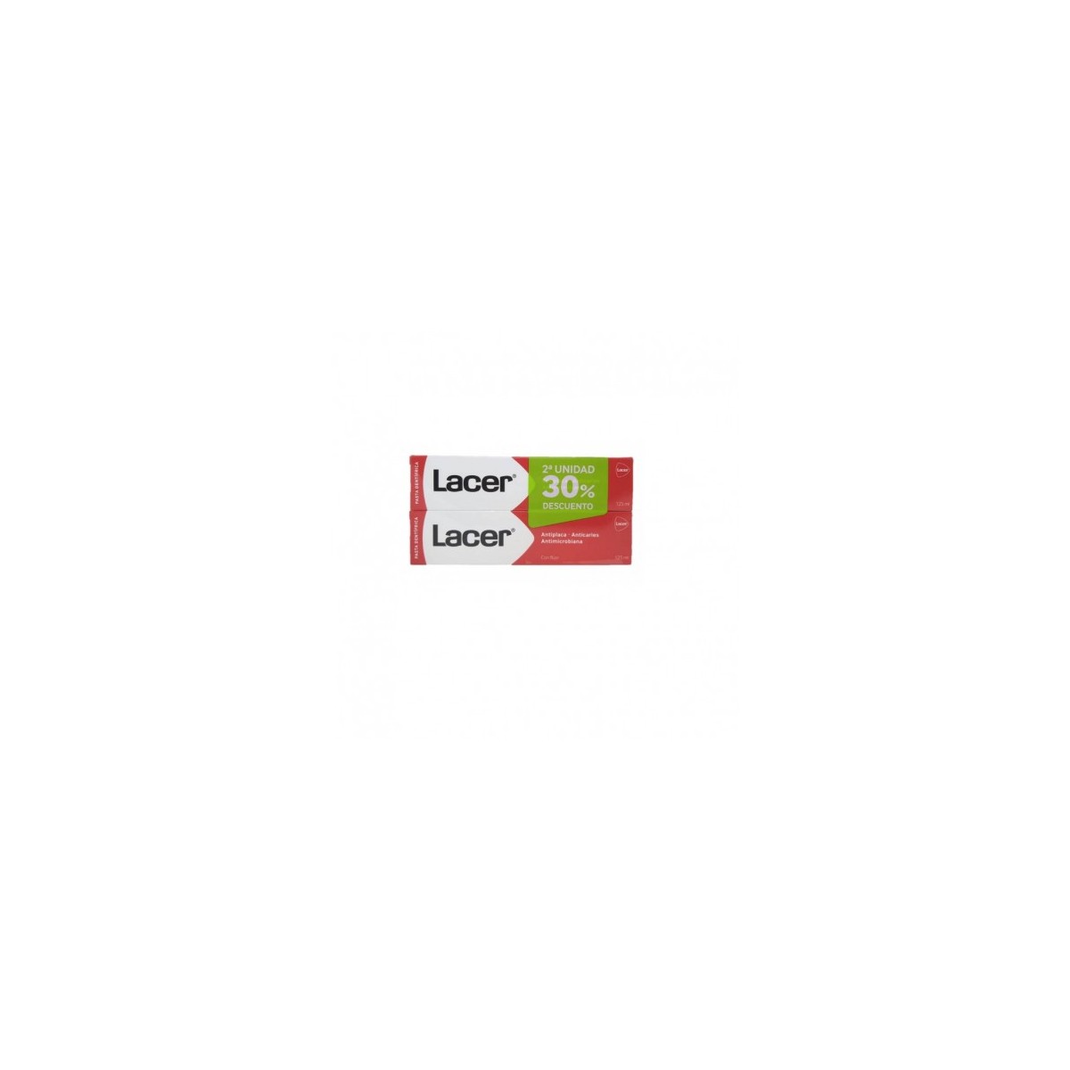 Lacer Pasta Dentífrica 2 x 125 ml
