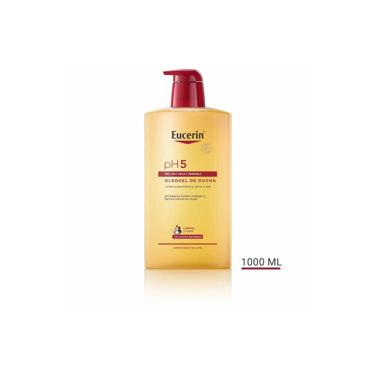 Eucerin Oleogel Ducha pH5 1000 ml