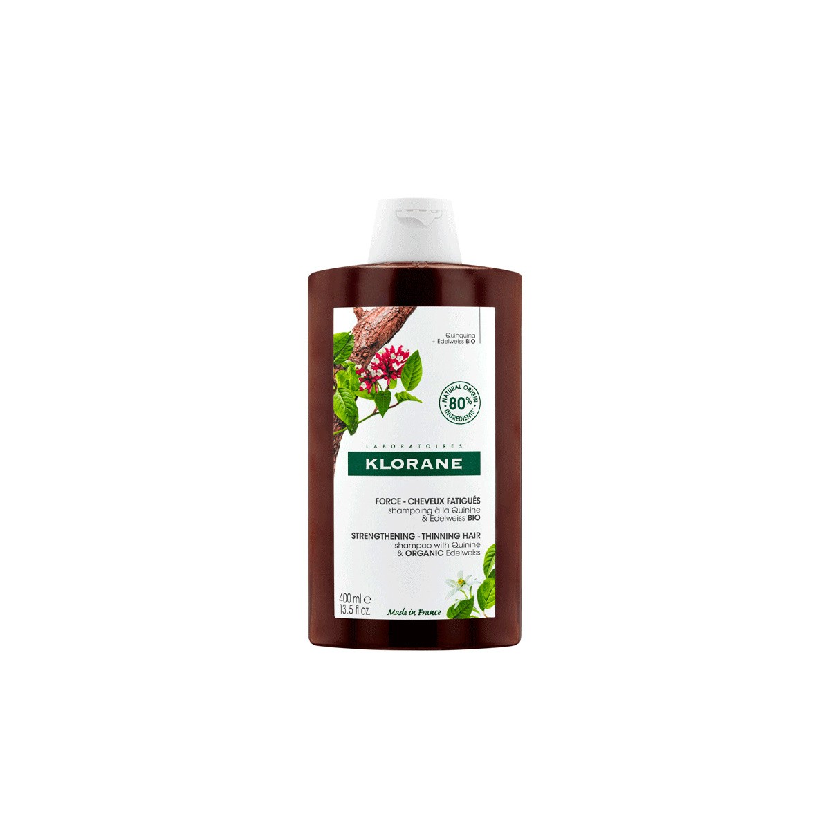 Klorane Champú Quinina Anticaída 400 ml