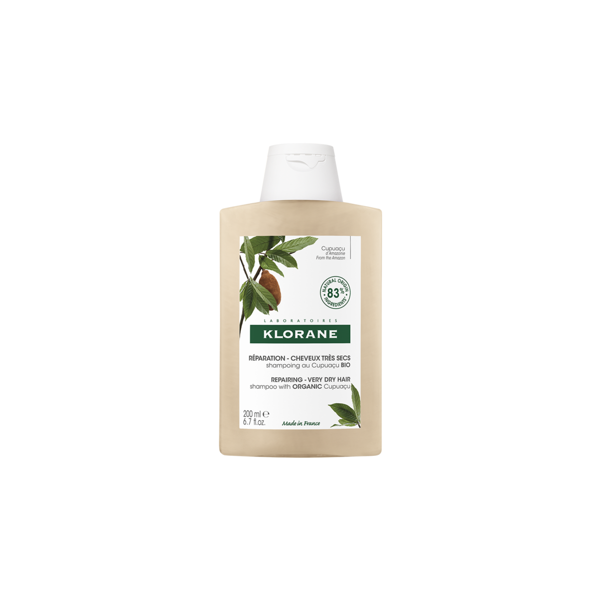 Klorane Champú Cupuacu Cabellos Secos 400 ml