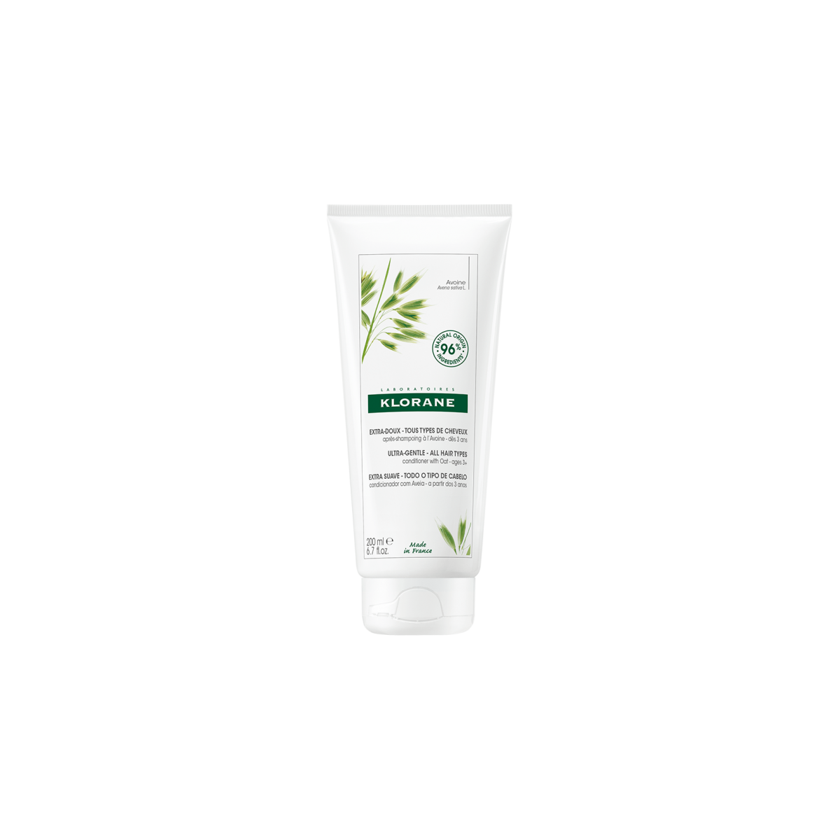 Klorane Acondicionador Avena Extrasuave 200 ml