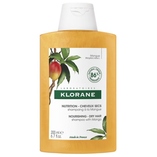 Klorane Champú Nutritivo Manteca de Mango 400 ml
