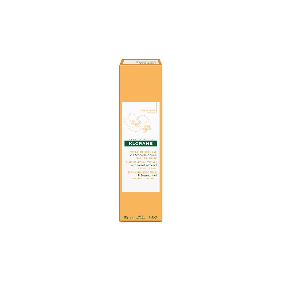 Klorane Crema Depilatoria Almendra Dulce 150 ml