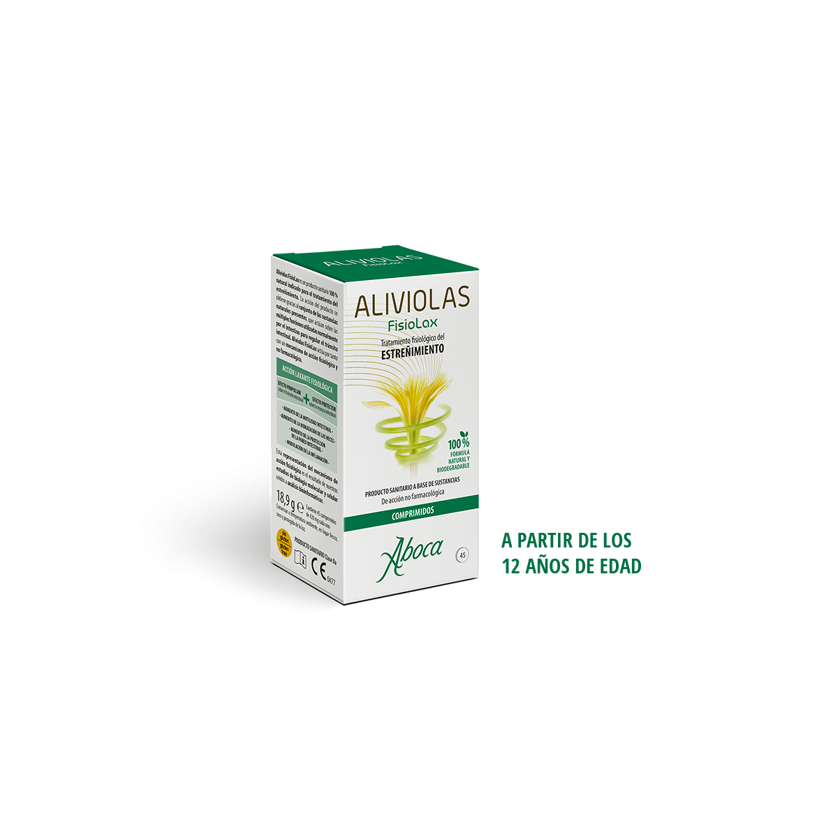 Aboca Aliviolas Fisiolax 45 comprimidos