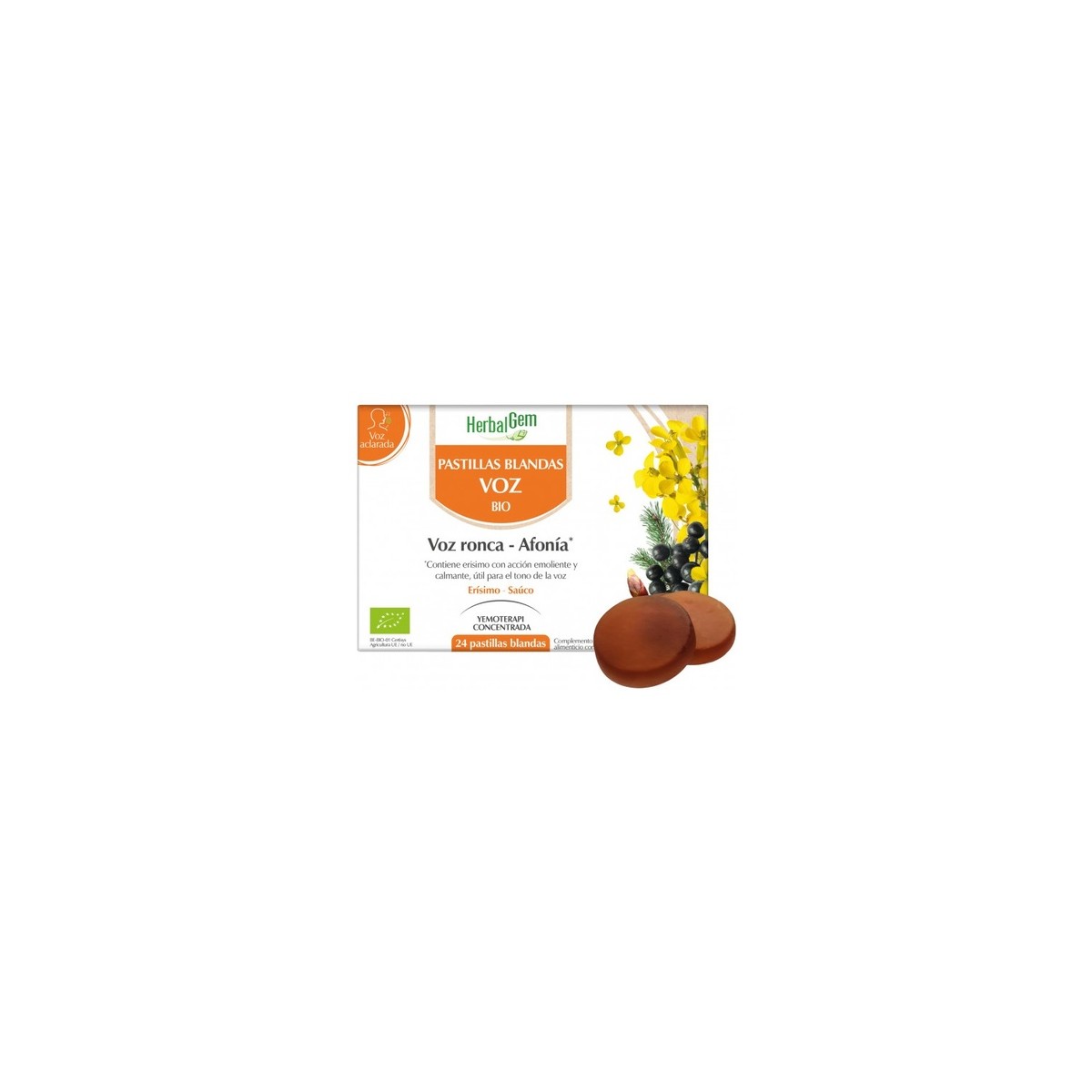 Pranarom Pastillas Blandas Voz Bio 24 Pastillas