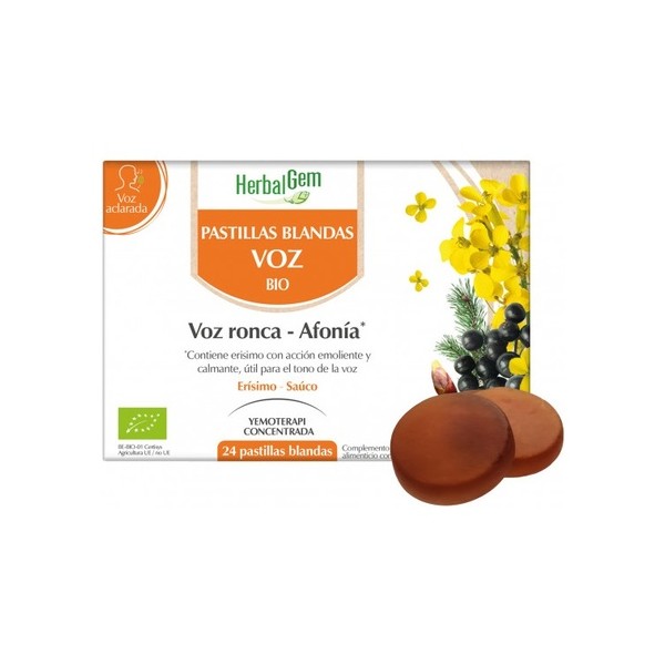 Pranarom Pastillas Blandas Voz Bio 24 Pastillas