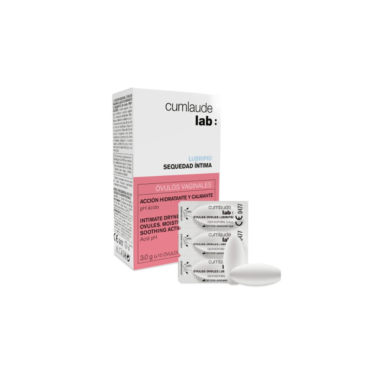 Cumlaude Lab: Lubipriu Ovulos Vaginales 10 U