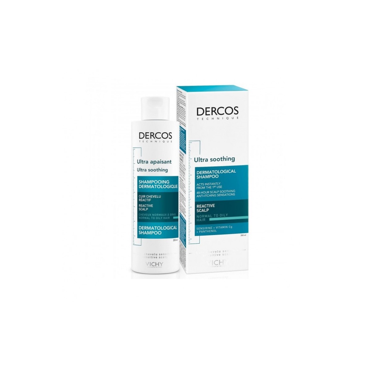 Vichy Champú Dercos Ultra Calmante Cabello...