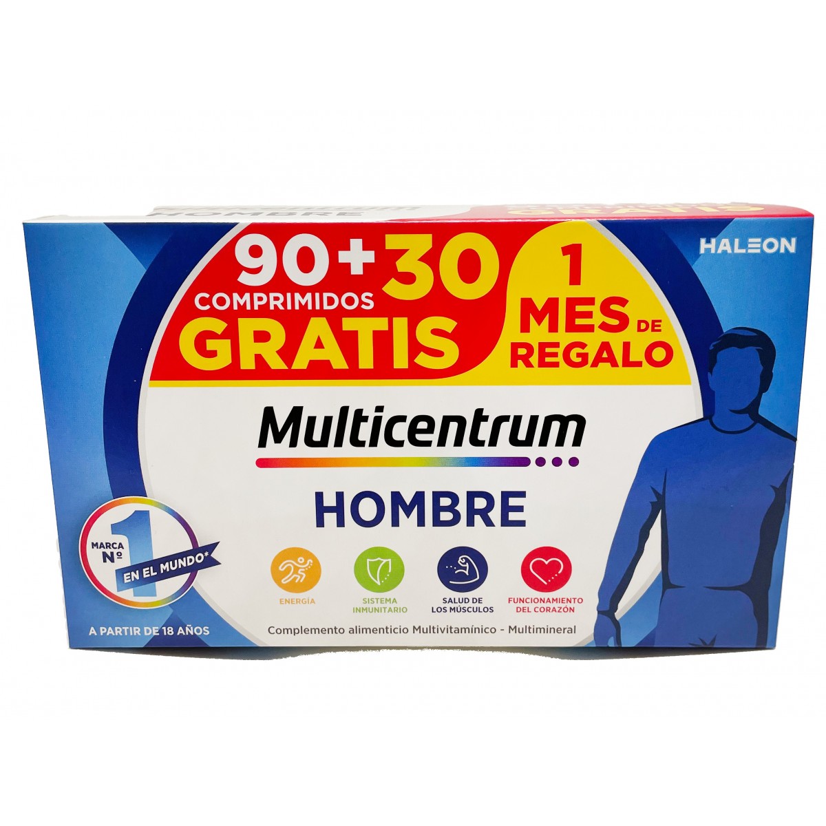 Pack Multicentrum Hombre 90 + 30 Cápsulas