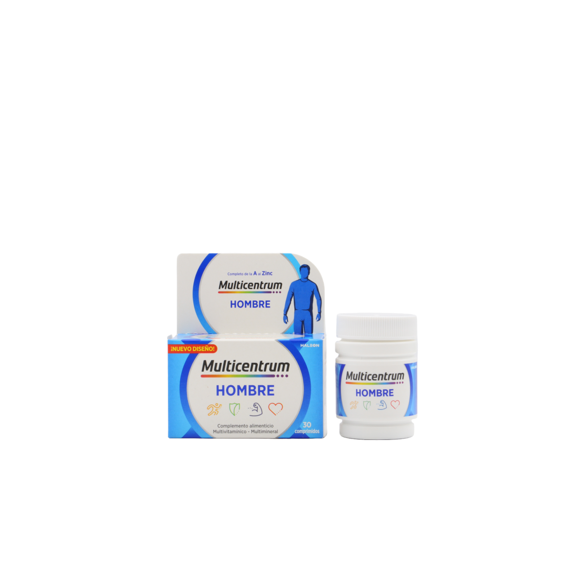 Multicentrum Hombre 30 Comprimidos