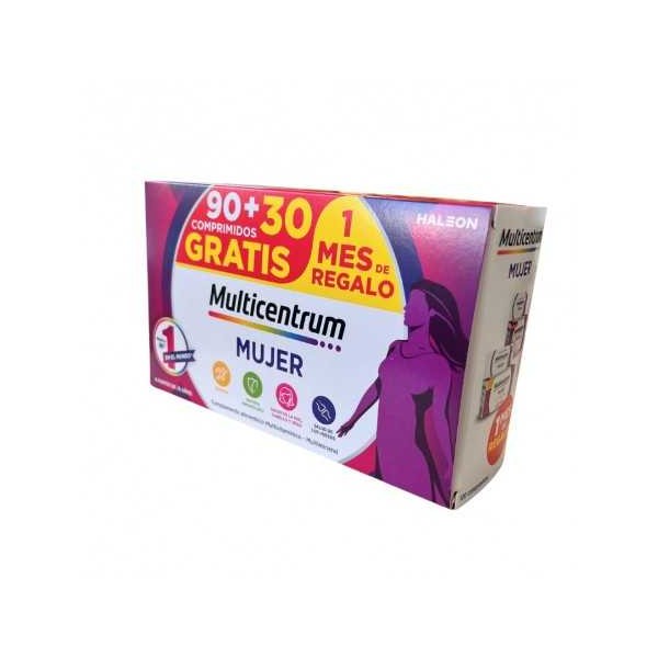 Pack Multicentrum Mujer 90 + 30 Comprimidos