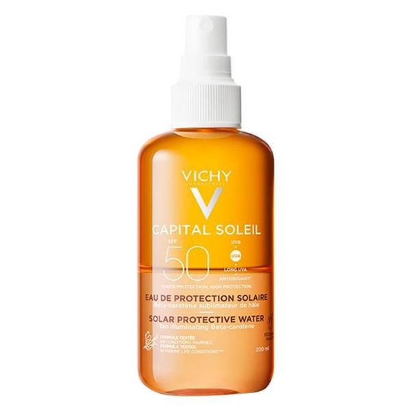 Vichy Capital Soleil Agua Solar Luminosa SPF50+ 200 ml