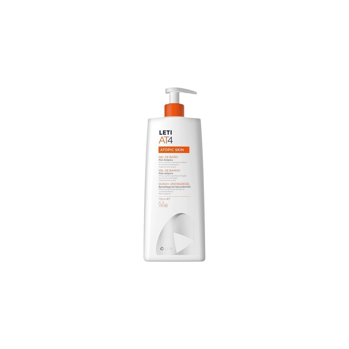 Leti AT4 Gel Baño 750 ml