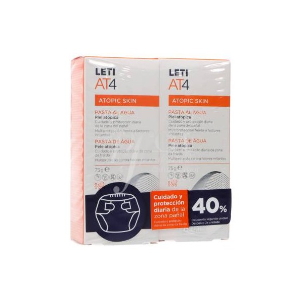 LETIAT4 Pasta Al Agua 2 x 75 g