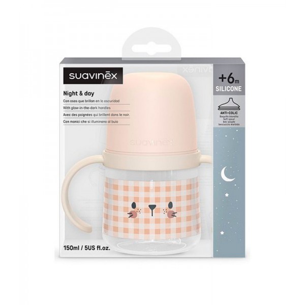 Suavinex Vaso Boquilla Asas +6 m 150 ml