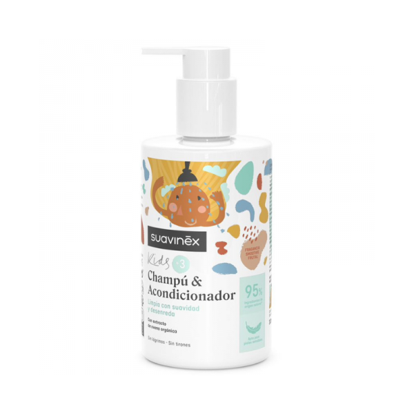 Suavinex Champú & Acondicionador Kids +3 Años 300 ml