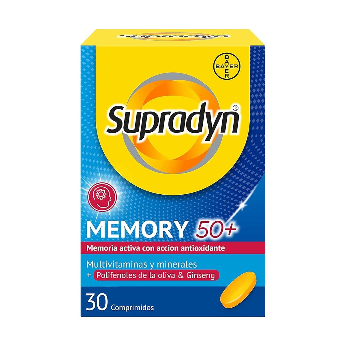 Supradyn Memory 50+ 30 Comprimidos