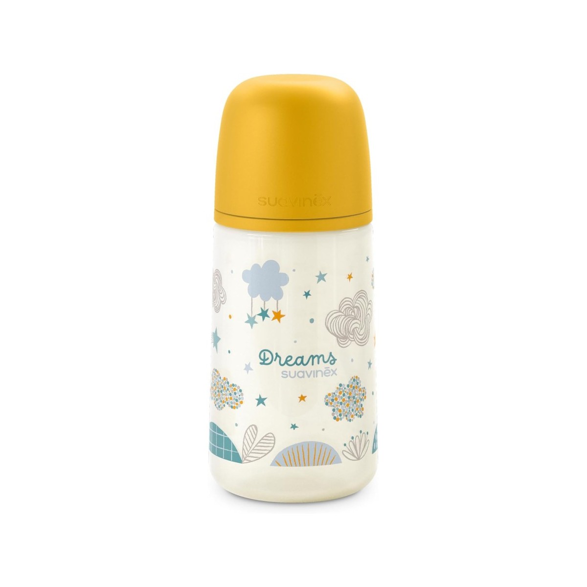 Suavinex Biberón 0-6 m Silicona Flujo Medio 270...