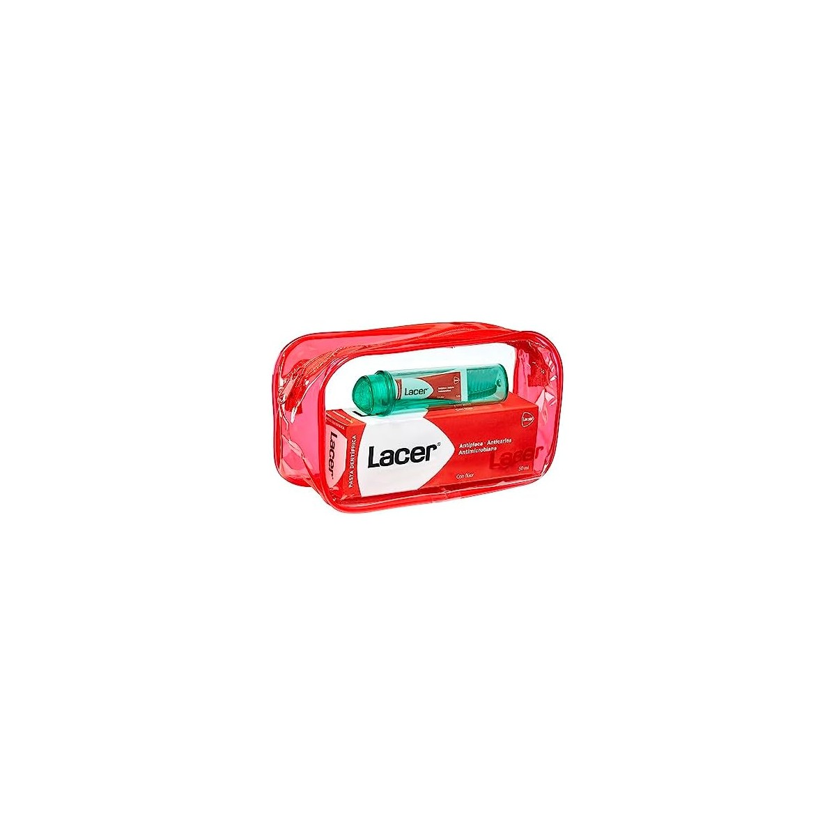 Lacer Neceser Viaje Pasta 50 ml y Cepillo Viaje