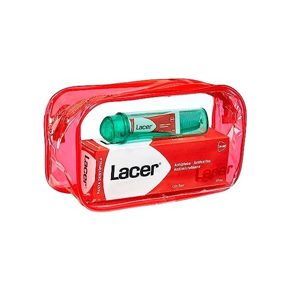 Lacer Neceser Viaje Pasta 50 ml y Cepillo Viaje