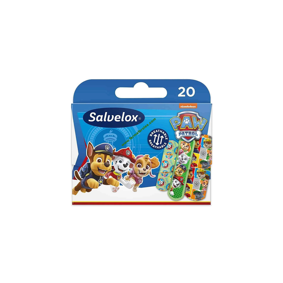 Salvelox Tiritas Infantiles Patrulla Canina 20...