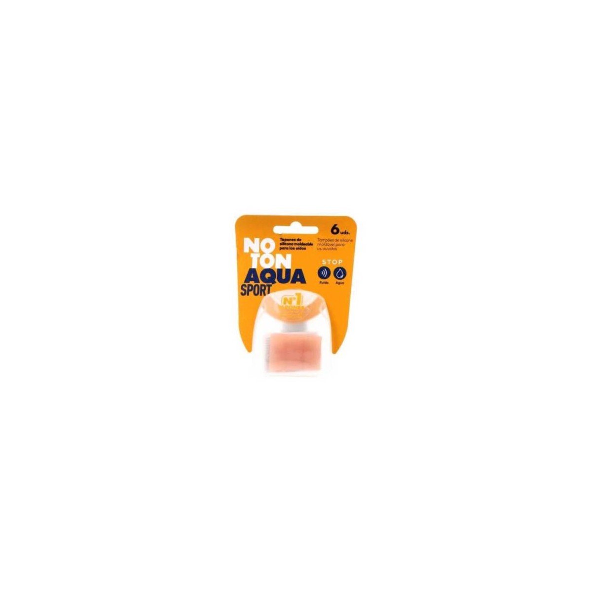 NoTon Tapón Silicona Aqua Sport Moldeable 6...