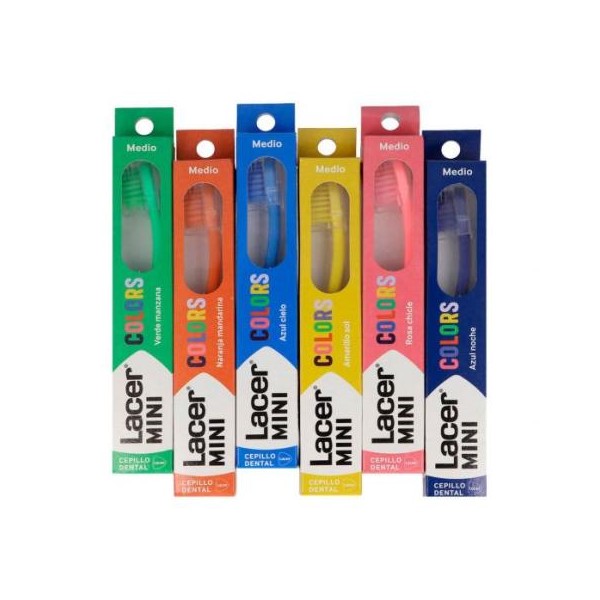 Lacer Cepillo Dental Mini Medio (Varios Colores)