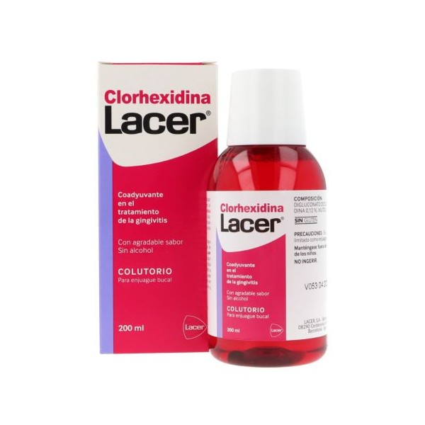 Lacer Colutorio Clorhexidina 200 ml