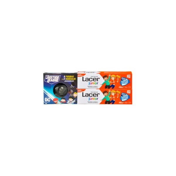 Lacer Junior Gel Dental 2 x 75 ml Sabor Fresa