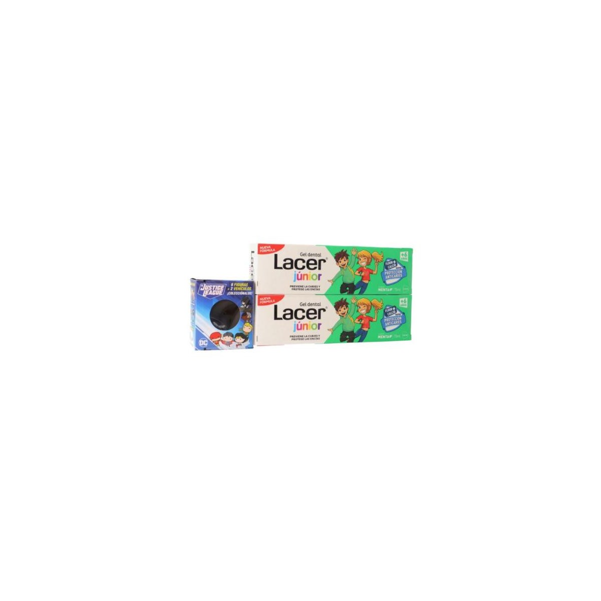 Lacer Gel Dental Junior 2 x 75 ml Sabor Menta